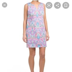 🆕Cynthia Rowley Cotton Stretch Shift Dress sz 14